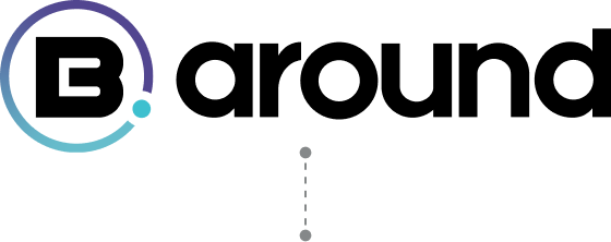 B.around logo